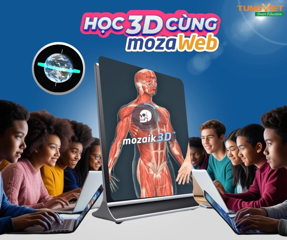 Học 3D cùng mozaWeb